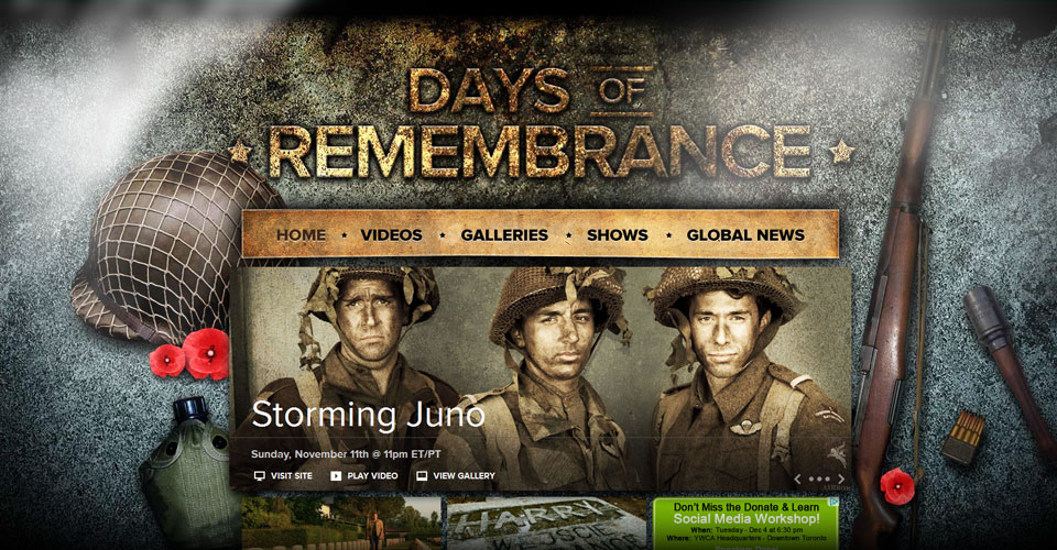 http://www.history.ca/daysofremembrance/